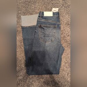 American Eagle Outfitters Dark Blue Flare Jeans